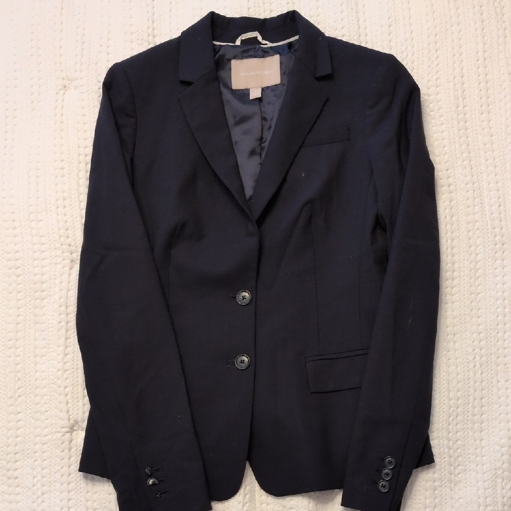 Banana Republic Beige and Navy Jacket